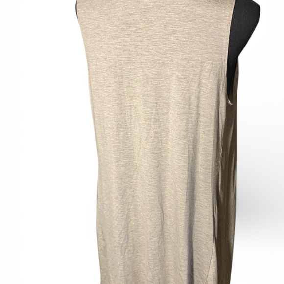 Azules Gray Open Front Cardigan (item#10160) - Picture 4 of 6